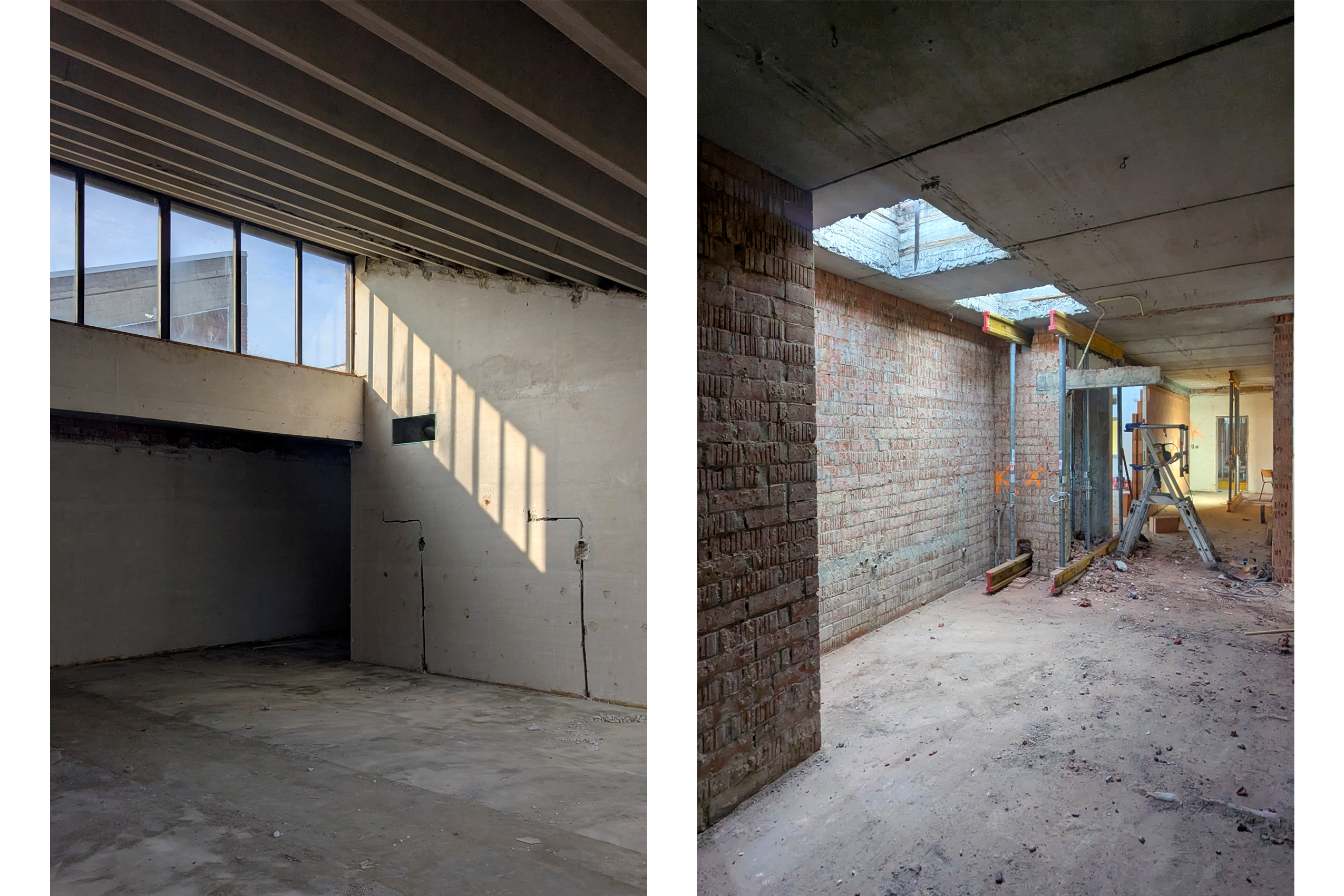 Demolition work ZOS.24 has started